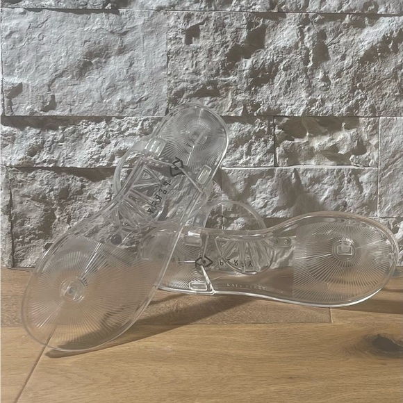 KATY PERRY THE GELI STUD CLEAR DIAMOND SANDALS  SIZE 6 COLOR CLEAR DIAMOND  NWT - Picture 5 of 5